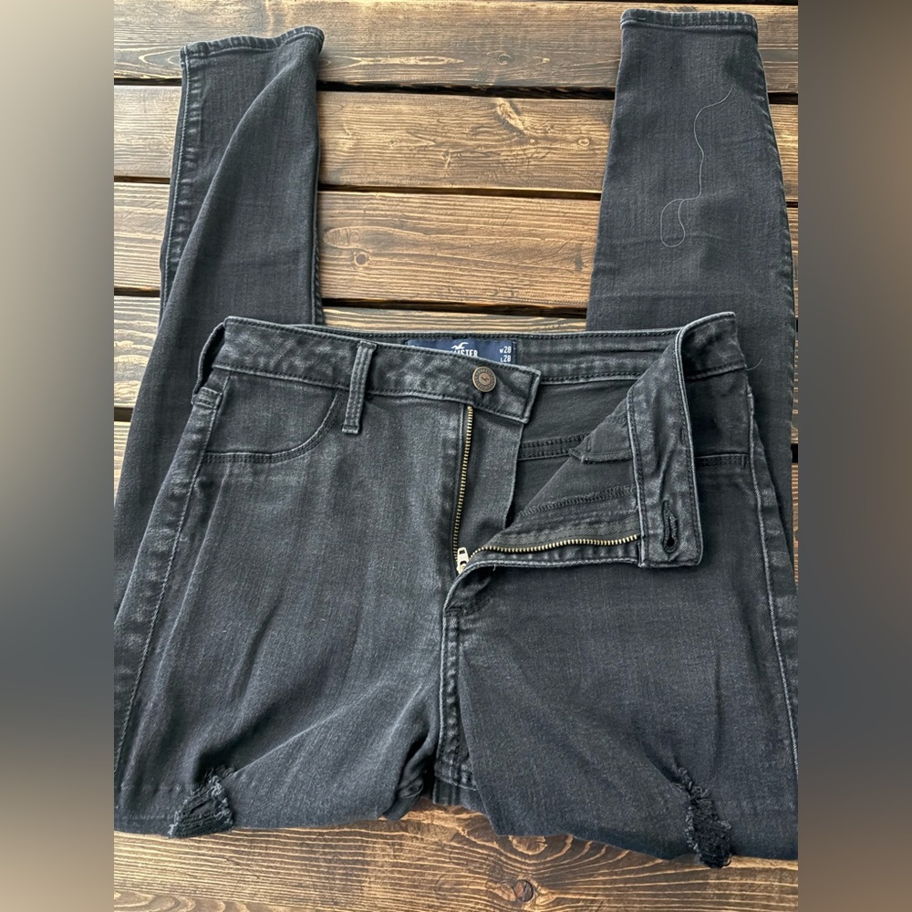 Hollister women’s Dark Gray Slim Jeans